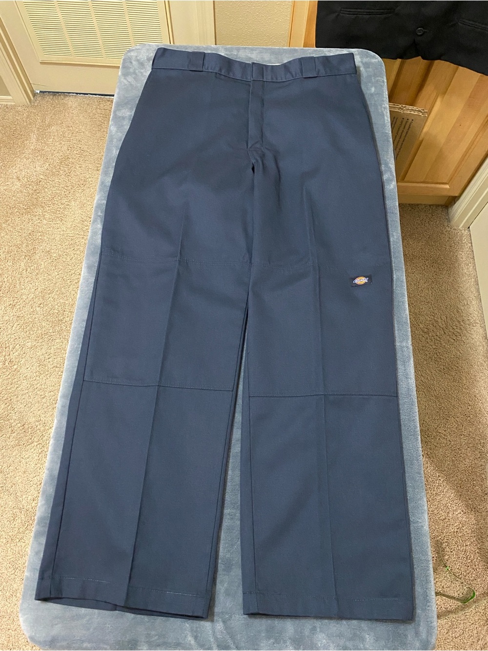 Dickies Men’s Navy Straight-Leg Cargo Pants